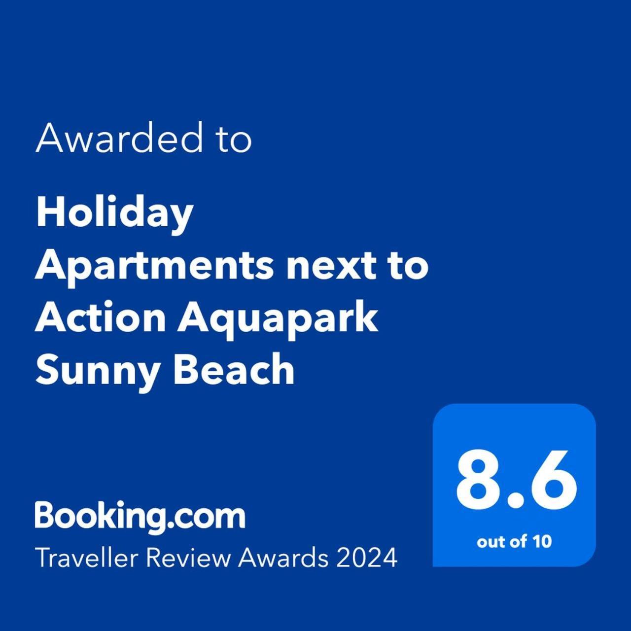Holiday Apartments Next To Action Aquapark Sunny Beach Ngoại thất bức ảnh